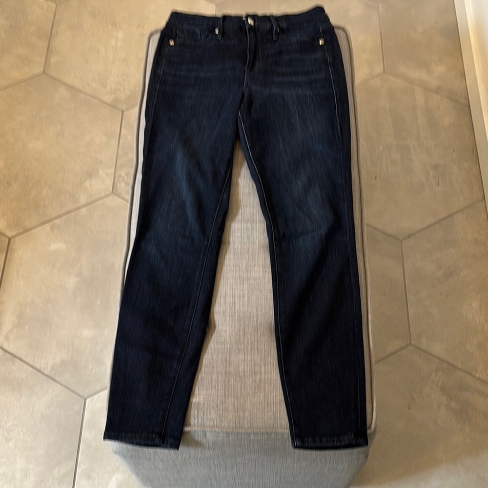 Good American Women's Dark Blue Jeans
